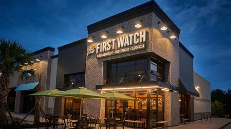 in December 2019. . First watch restaurant